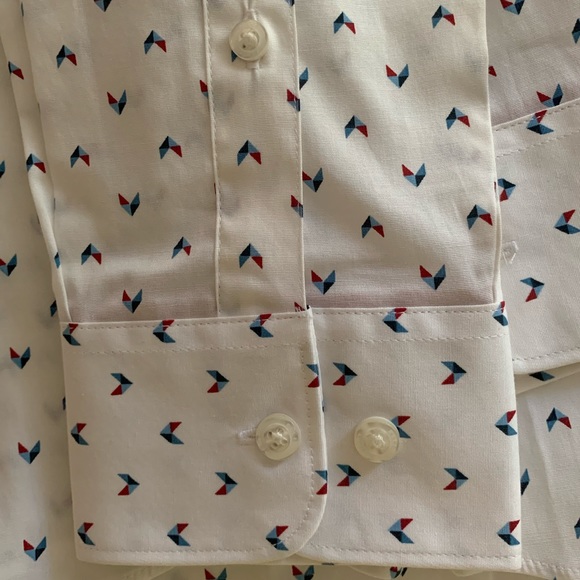 Perry Ellis Bright White Long Sleeves T-Shirt NWT - Picture 12 of 13